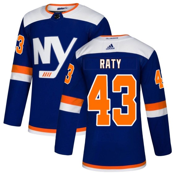 Authentic Adidas Men's Aatu Raty New York Islanders Alternate Jersey - Blue