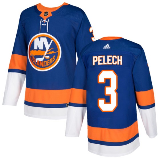 Authentic Adidas Men's Adam Pelech New York Islanders Home Jersey - Royal