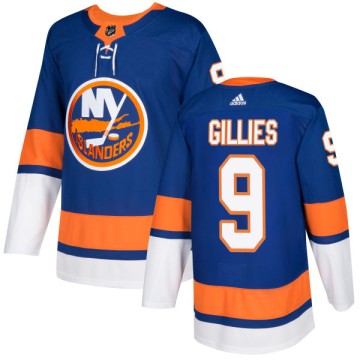Authentic Adidas Men's Clark Gillies New York Islanders Jersey - Royal