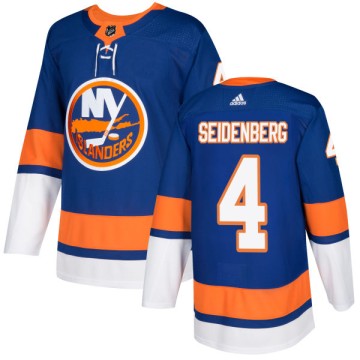 Authentic Adidas Men's Dennis Seidenberg New York Islanders Jersey - Royal