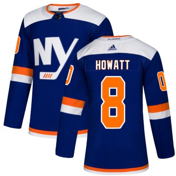 Authentic Adidas Men's Garry Howatt New York Islanders Alternate Jersey - Blue