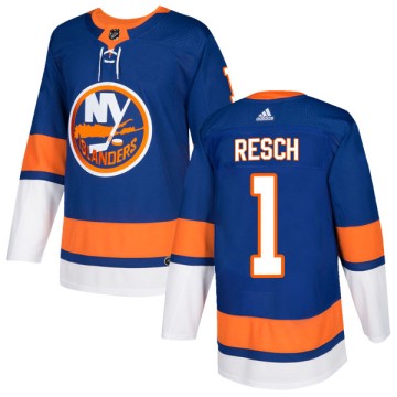 Authentic Adidas Men's Glenn Resch New York Islanders Home Jersey - Royal