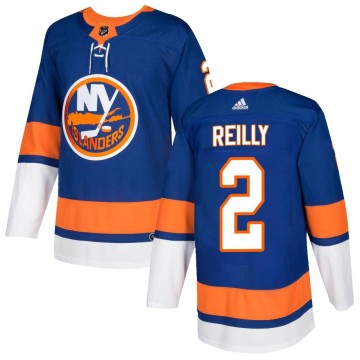 Authentic Adidas Men's Mike Reilly New York Islanders Home Jersey - Royal