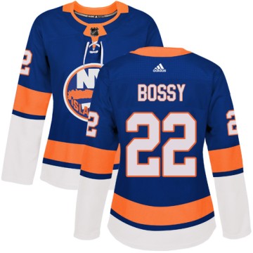 Authentic Adidas Women's Mike Bossy New York Islanders Home Jersey - Royal Blue