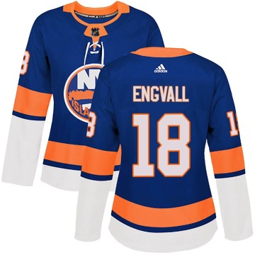 Authentic Adidas Women's Pierre Engvall New York Islanders Home Jersey - Royal