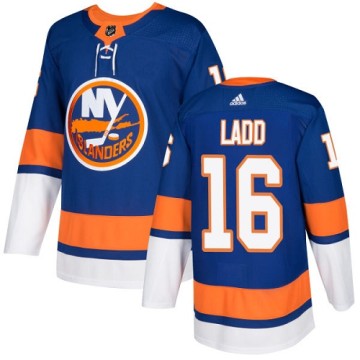 Authentic Adidas Youth Andrew Ladd New York Islanders Home Jersey - Royal Blue