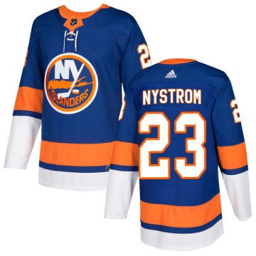 Authentic Adidas Youth Bob Nystrom New York Islanders Home Jersey - Royal