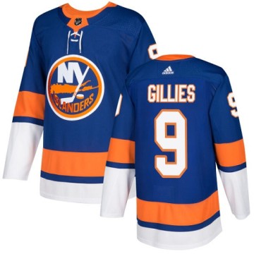 Authentic Adidas Youth Clark Gillies New York Islanders Home Jersey - Royal Blue