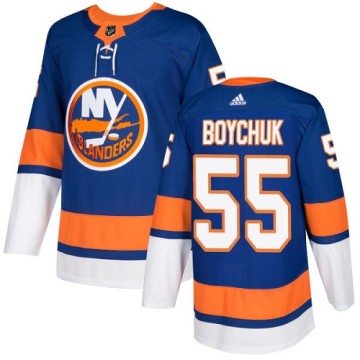 Authentic Adidas Youth Johnny Boychuk New York Islanders Home Jersey - Royal Blue
