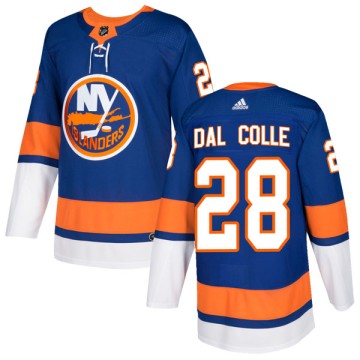 Authentic Adidas Youth Michael Dal Colle New York Islanders Home Jersey - Royal