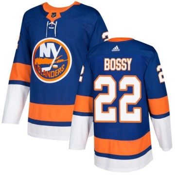 Authentic Adidas Youth Mike Bossy New York Islanders Home Jersey - Royal Blue
