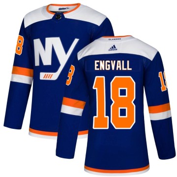 Authentic Adidas Youth Pierre Engvall New York Islanders Alternate Jersey - Blue