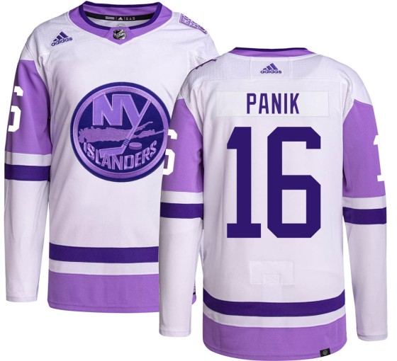 Authentic Adidas Youth Richard Panik New York Islanders Hockey Fights Cancer Jersey -