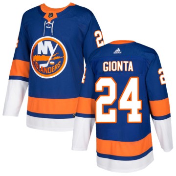 Authentic Adidas Youth Stephen Gionta New York Islanders Home Jersey - Royal