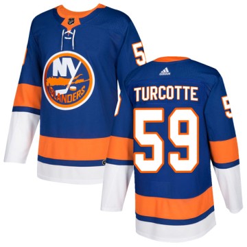 Authentic Adidas Youth Yanick Turcotte New York Islanders Home Jersey - Royal