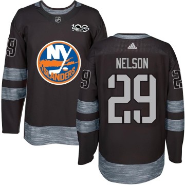 Authentic Youth Brock Nelson New York Islanders 1917-2017 100th Anniversary Jersey - Black