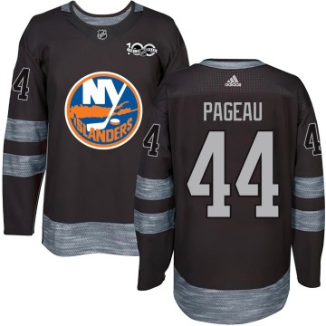 Authentic Youth Jean-Gabriel Pageau New York Islanders 1917-2017 100th Anniversary Jersey - Black