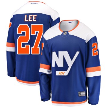 Breakaway Fanatics Branded Men's Anders Lee New York Islanders Alternate Jersey - Blue