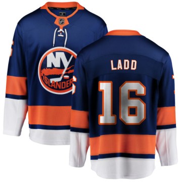 Breakaway Fanatics Branded Men's Andrew Ladd New York Islanders Home Jersey - Blue