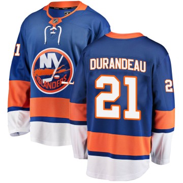 Breakaway Fanatics Branded Men's Arnaud Durandeau New York Islanders Home Jersey - Blue
