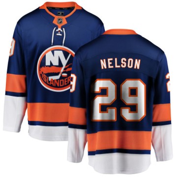 Breakaway Fanatics Branded Men's Brock Nelson New York Islanders Home Jersey - Blue