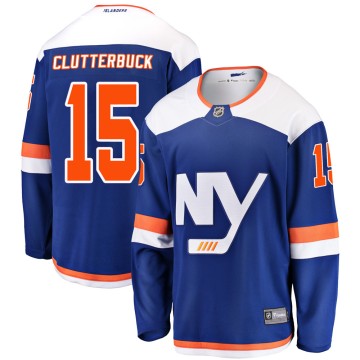 Breakaway Fanatics Branded Men's Cal Clutterbuck New York Islanders Alternate Jersey - Blue