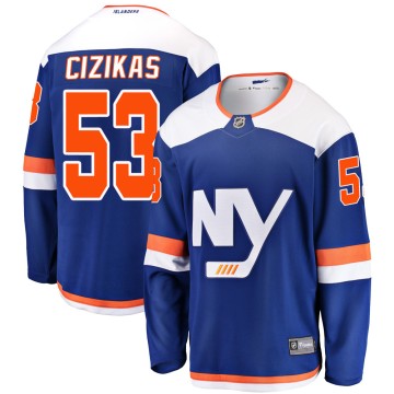 Breakaway Fanatics Branded Men's Casey Cizikas New York Islanders Alternate Jersey - Blue