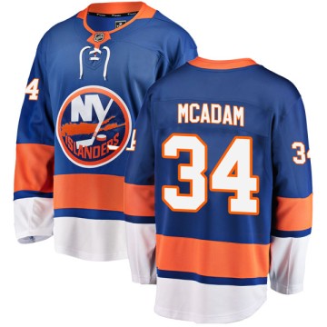 Breakaway Fanatics Branded Men's Eamon McAdam New York Islanders Home Jersey - Blue