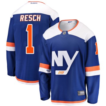 Breakaway Fanatics Branded Men's Glenn Resch New York Islanders Alternate Jersey - Blue