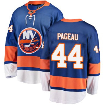 Breakaway Fanatics Branded Men's Jean-Gabriel Pageau New York Islanders ized Home Jersey - Blue