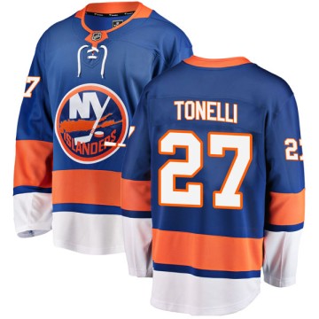 Breakaway Fanatics Branded Men's John Tonelli New York Islanders Home Jersey - Blue