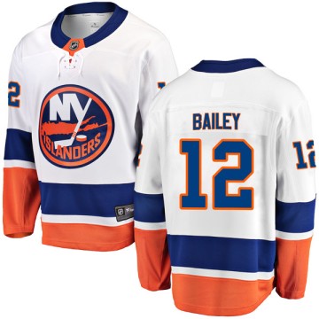 Breakaway Fanatics Branded Men's Josh Bailey New York Islanders Away Jersey - White