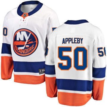 Breakaway Fanatics Branded Men's Kenneth Appleby New York Islanders Away Jersey - White