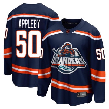 Breakaway Fanatics Branded Men's Kenneth Appleby New York Islanders Special Edition 2.0 Jersey - Navy