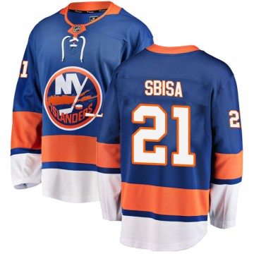Breakaway Fanatics Branded Men's Luca Sbisa New York Islanders Home Jersey - Blue