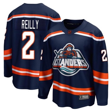 Breakaway Fanatics Branded Men's Mike Reilly New York Islanders Special Edition 2.0 Jersey - Navy