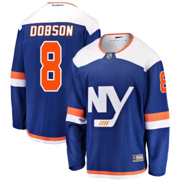 Breakaway Fanatics Branded Men's Noah Dobson New York Islanders Alternate Jersey - Blue