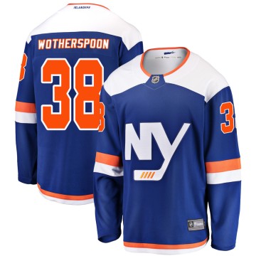 Breakaway Fanatics Branded Men's Parker Wotherspoon New York Islanders Alternate Jersey - Blue