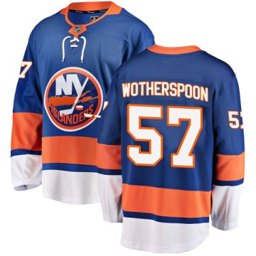 Breakaway Fanatics Branded Men's Parker Wotherspoon New York Islanders Home Jersey - Blue