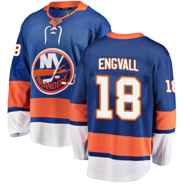 Breakaway Fanatics Branded Men's Pierre Engvall New York Islanders Home Jersey - Blue