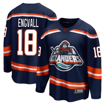 Breakaway Fanatics Branded Men's Pierre Engvall New York Islanders Special Edition 2.0 Jersey - Navy