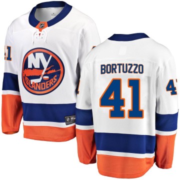 Breakaway Fanatics Branded Men's Robert Bortuzzo New York Islanders Away Jersey - White
