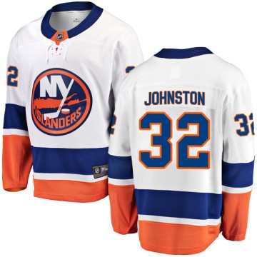 Breakaway Fanatics Branded Men's Ross Johnston New York Islanders Away Jersey - White