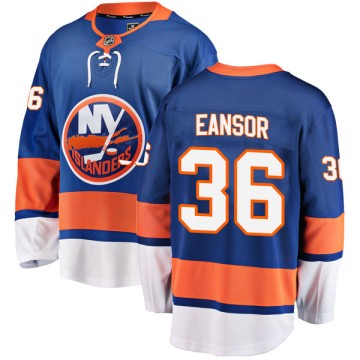 Breakaway Fanatics Branded Men's Scott Eansor New York Islanders Home Jersey - Blue