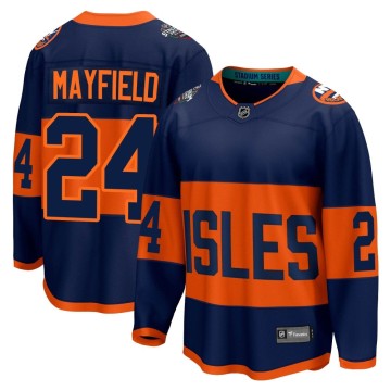 Breakaway Fanatics Branded Men's Scott Mayfield New York Islanders 2024 Stadium Series Jersey - Navy