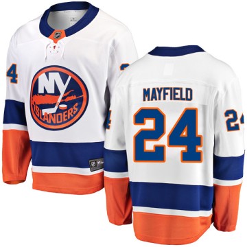 Breakaway Fanatics Branded Men's Scott Mayfield New York Islanders Away Jersey - White