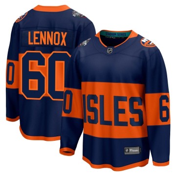 Breakaway Fanatics Branded Men's Tristan Lennox New York Islanders 2024 Stadium Series Jersey - Navy