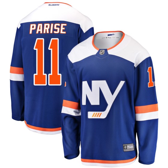 Breakaway Fanatics Branded Men's Zach Parise New York Islanders Alternate Jersey - Blue