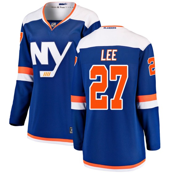 Breakaway Fanatics Branded Women's Anders Lee New York Islanders Alternate Jersey - Blue
