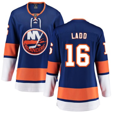 Breakaway Fanatics Branded Women's Andrew Ladd New York Islanders Home Jersey - Blue